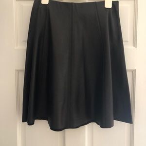 Saks Fifth Avenue 100% leather skirt
